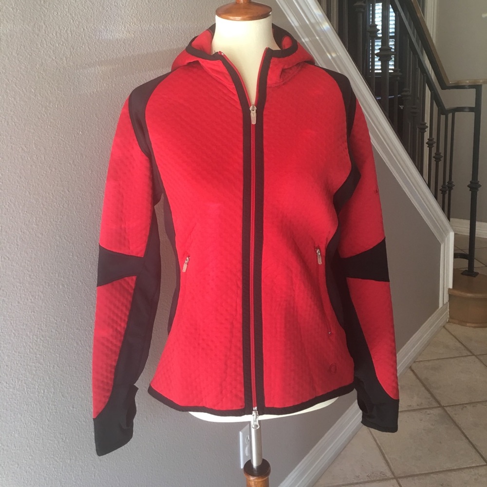 Nike Sphere Zipper Front Workout Jacket with Hood